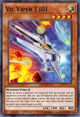 Vic Viper T301 Yu-Gi-Oh card
