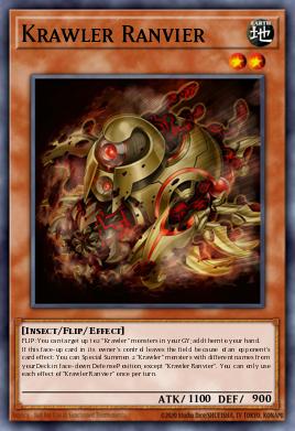 Krawler Ranvier Yu-Gi-Oh card