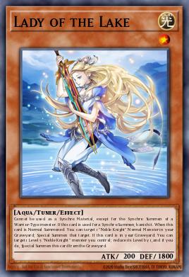 Lady of the Lake Yu-Gi-Oh card