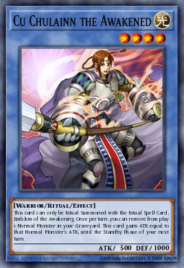 Cu Chulainn the Awakened Yu-Gi-Oh card