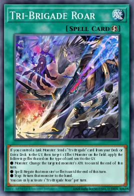 Tri-Brigade Roar Yu-Gi-Oh card