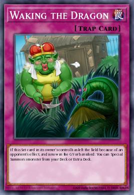 Waking the Dragon Yu-Gi-Oh card