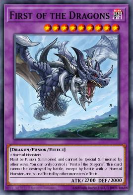 First of the Dragons Yu-Gi-Oh card