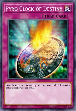 Pyro Clock of Destiny Yu-Gi-Oh card