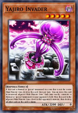 Yajiro Invader Yu-Gi-Oh card