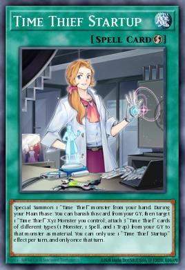 Time Thief Startup Yu-Gi-Oh card