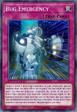 Bug Emergency Yu-Gi-Oh card