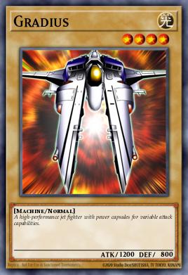 Gradius Yu-Gi-Oh card