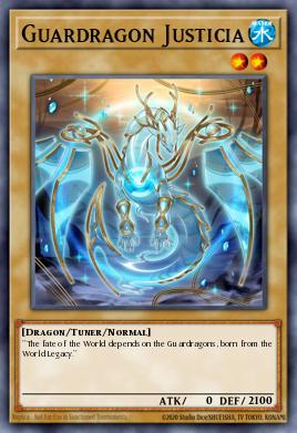Guardragon Justicia Yu-Gi-Oh card
