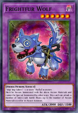 Frightfur Wolf Yu-Gi-Oh card