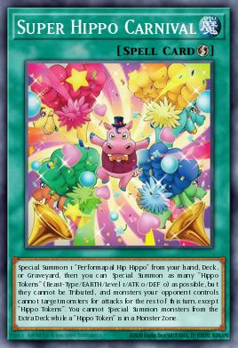 Super Hippo Carnival Yu-Gi-Oh card
