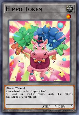 Hippo Token Yu-Gi-Oh card