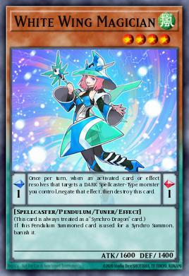 White Wing Magician Yu-Gi-Oh card