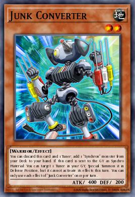 Junk Converter Yu-Gi-Oh card