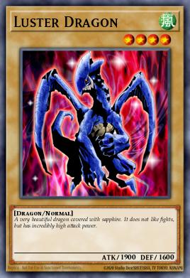 Luster Dragon Yu-Gi-Oh card