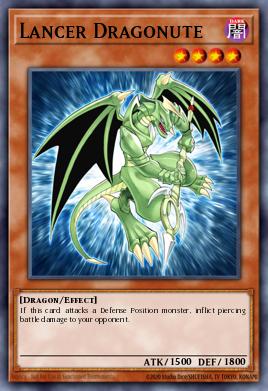 Lancer Dragonute Yu-Gi-Oh card