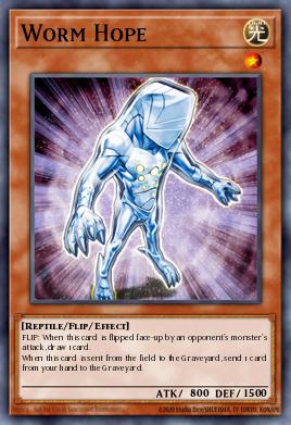 Worm Hope Yu-Gi-Oh card