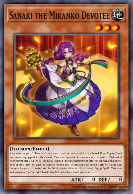 Sanaki the Mikanko Devotee Yu-Gi-Oh card