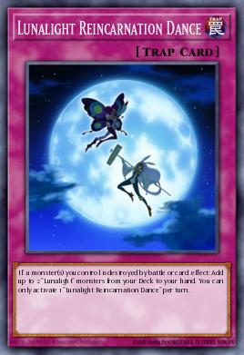 Lunalight Reincarnation Dance Yu-Gi-Oh card