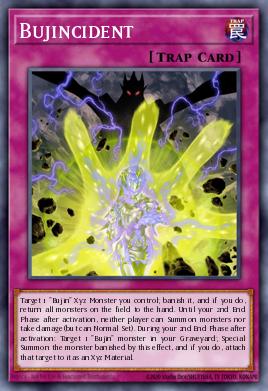 Bujincident Yu-Gi-Oh card