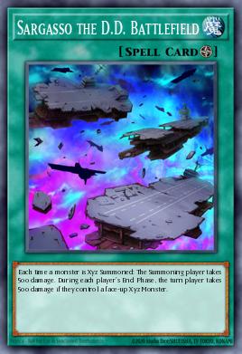 Sargasso the D.D. Battlefield Yu-Gi-Oh card