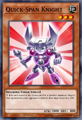 Quick-Span Knight Yu-Gi-Oh card
