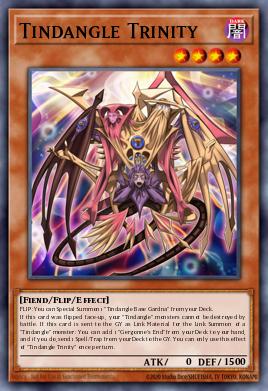 Tindangle Trinity Yu-Gi-Oh card