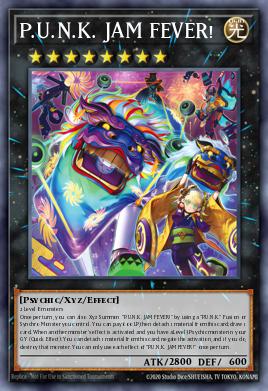 P.U.N.K. JAM FEVER! Yu-Gi-Oh card