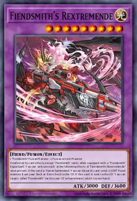 Fiendsmith's Rextremende Yu-Gi-Oh card