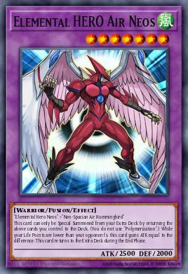 Elemental HERO Air Neos Yu-Gi-Oh card