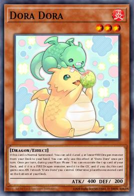 Dora Dora Yu-Gi-Oh card