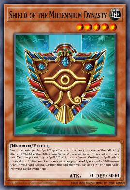 Shield of the Millennium Dynasty Yu-Gi-Oh card