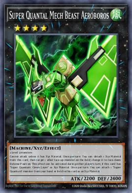 Super Quantal Mech Beast Aeroboros Yu-Gi-Oh card