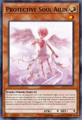 Protective Soul Ailin Yu-Gi-Oh card