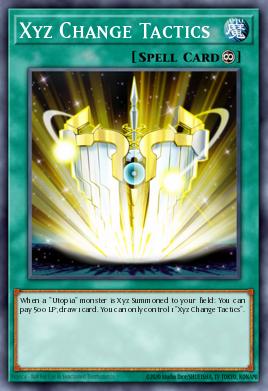 Xyz Change Tactics Yu-Gi-Oh card