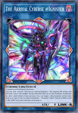 The Arrival Cyberse @Ignister Yu-Gi-Oh card