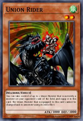 Union Rider Yu-Gi-Oh card
