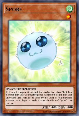 Spore Yu-Gi-Oh card