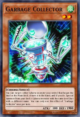 Garbage Collector Yu-Gi-Oh card