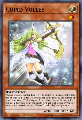 Cupid Volley Yu-Gi-Oh card