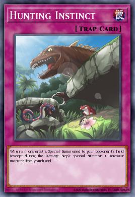 Hunting Instinct Yu-Gi-Oh card