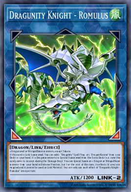 Dragunity Knight - Romulus Yu-Gi-Oh card