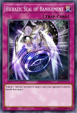 Hieratic Seal of Banishment Yu-Gi-Oh card