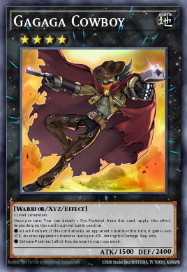Gagaga Cowboy Yu-Gi-Oh card