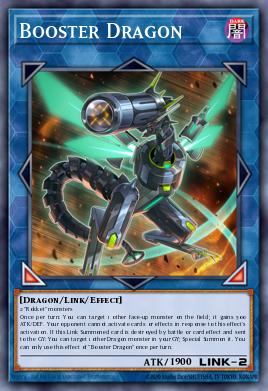 Booster Dragon Yu-Gi-Oh card
