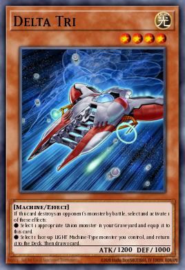 Delta Tri Yu-Gi-Oh card