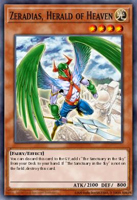 Zeradias, Herald of Heaven Yu-Gi-Oh card