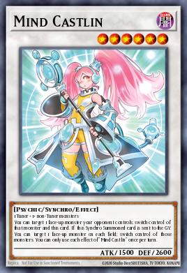 Mind Castlin Yu-Gi-Oh card