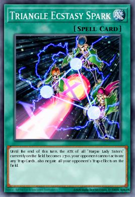 Triangle Ecstasy Spark Yu-Gi-Oh card