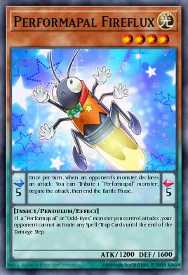 Performapal Fireflux Yu-Gi-Oh card